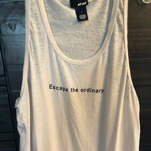 Escape the Ordinary Slouchy Tank